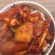 韓国料理 タコの旨辛炒め