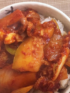 韓国料理 タコの旨辛炒め-レシピのメイン写真