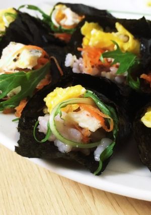ズボラ恵方手巻き寿司-レシピのメイン写真