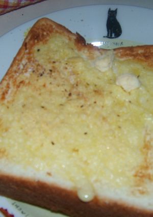 粉チーズトースト-レシピのメイン写真