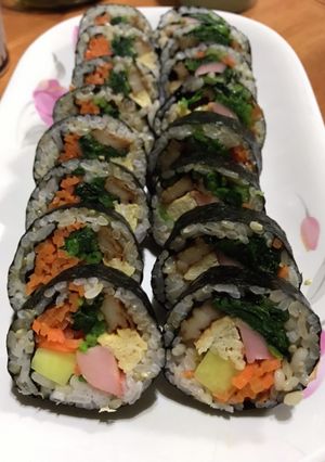 ダイエット中のキンパ-レシピのメイン写真