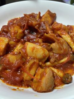 鶏もも肉のトマト煮込み-レシピのメイン写真
