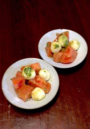 簡単美味しいカプレーゼ！コストコチーズ-レシピのメイン写真