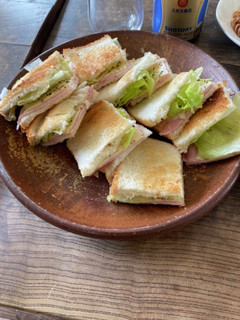 ハムとチーズサンドイッチ-レシピのメイン写真