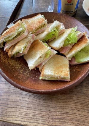 ハムとチーズサンドイッチ-レシピのメイン写真