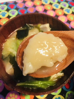 小麦粉で節約その場しのぎのすいとん味噌汁-レシピのメイン写真