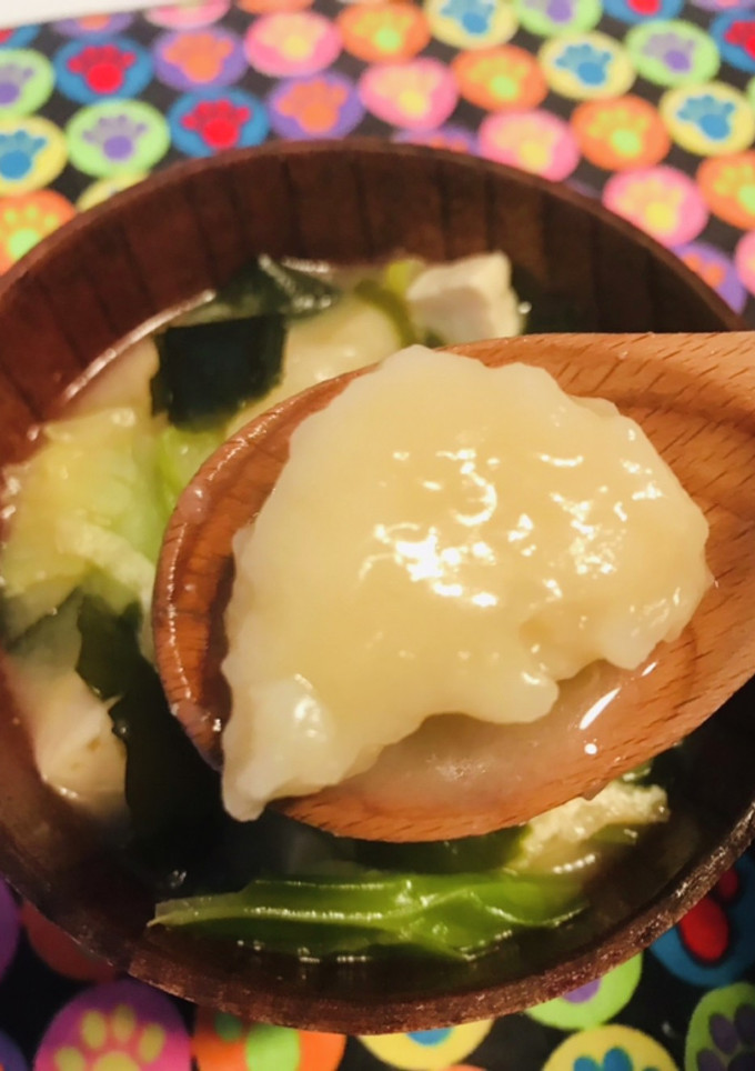 小麦粉で節約その場しのぎのすいとん味噌汁-レシピのメイン写真