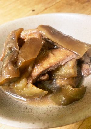 おふくろの味、ナスの煮物-レシピのメイン写真
