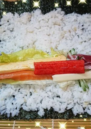 我が家の恵方巻き♪-レシピのメイン写真