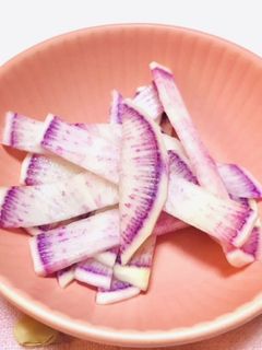 和食の一品・大根のお漬物・お新香-レシピのメイン写真