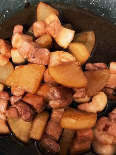 豚バラ大根。炒めて煮るだけ。-レシピのメイン写真