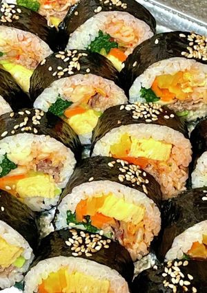 寿司屋女将が作る韓国のり巻【キンパ】-レシピのメイン写真