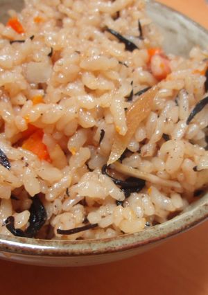 イカ飯で残った煮汁で炊き込みご飯☆-レシピのメイン写真