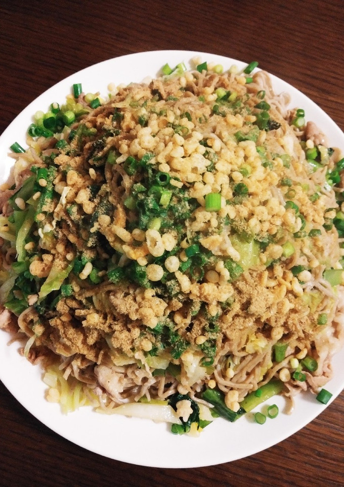 簡単☆日本蕎麦の焼きそば-レシピのメイン写真