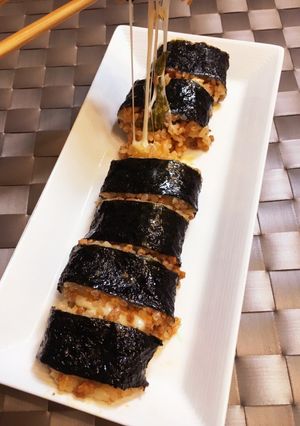 ひき肉入り韓国チーズキンパ♪節分にも-レシピのメイン写真