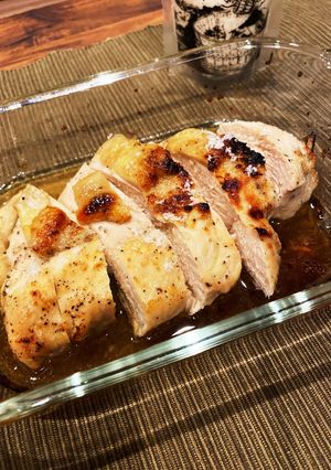 鶏胸肉のオーブン焼き🐓-レシピのメイン写真
