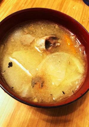 節分に。簡単イワシの味噌汁-レシピのメイン写真