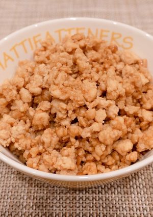 鶏そぼろ甘味噌味-レシピのメイン写真