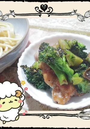 ブロッコリーの豚こま生姜風味-レシピのメイン写真