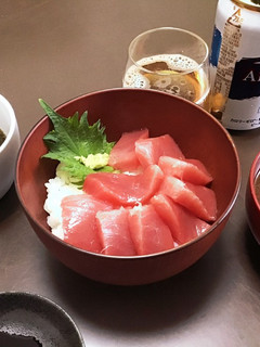 酢飯①で鉄火丼!昆布出汁のすし酢-レシピのメイン写真