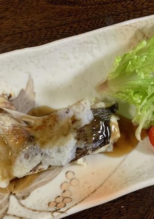 魚のとろろ蒸し-レシピのメイン写真