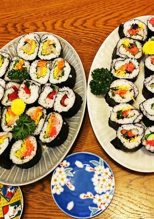 うちの恵方巻き　食べやすいサイズ-レシピのメイン写真