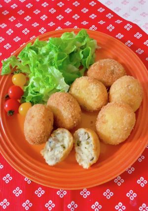 牡蠣のコンフィで牡蠣のポテトコロッケ-レシピのメイン写真