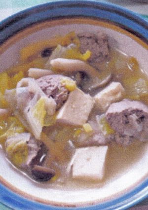 いわし団子とザーサイの中華スープ-レシピのメイン写真
