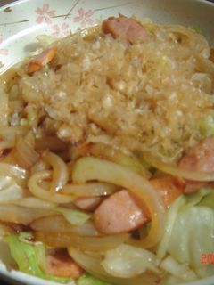 簡単♪めんつゆで焼きうどん-レシピのメイン写真
