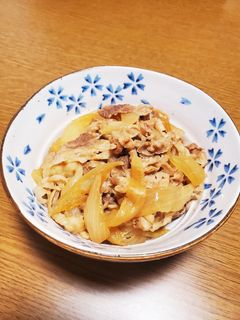 牛肉と玉ねぎ炒め-レシピのメイン写真