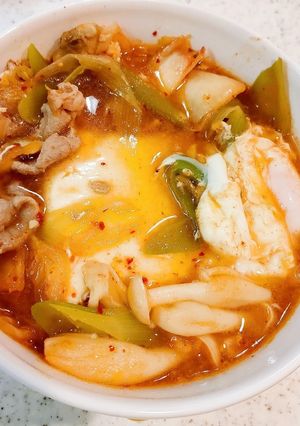 あさりの水煮缶でスンドゥブ風-レシピのメイン写真