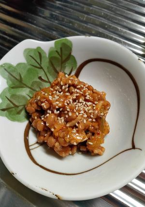 鶏そぼろにんにくキムチ納豆-レシピのメイン写真