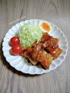 *豚バラ肉の照焼き*-レシピのメイン写真