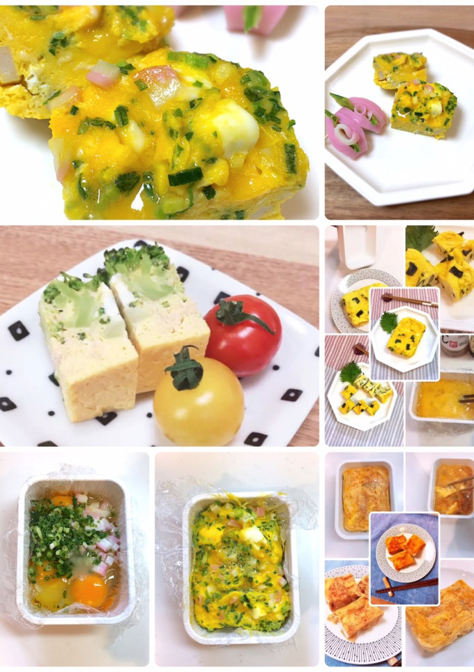簡単レンジde卵焼き★作り置き★改良版-レシピのメイン写真