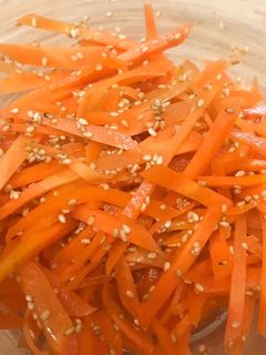 簡単!にんじんのナムル風(薄味)-レシピのメイン写真