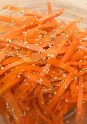 簡単!にんじんのナムル風(薄味)-レシピのメイン写真