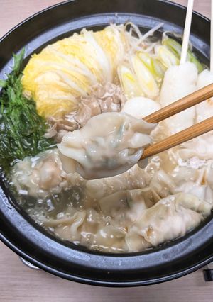 きりたんぽ餃子鍋-レシピのメイン写真