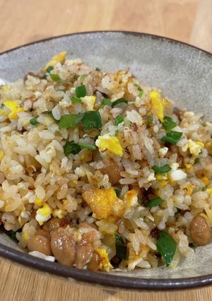 ピーマン納豆チャーハン-レシピのメイン写真