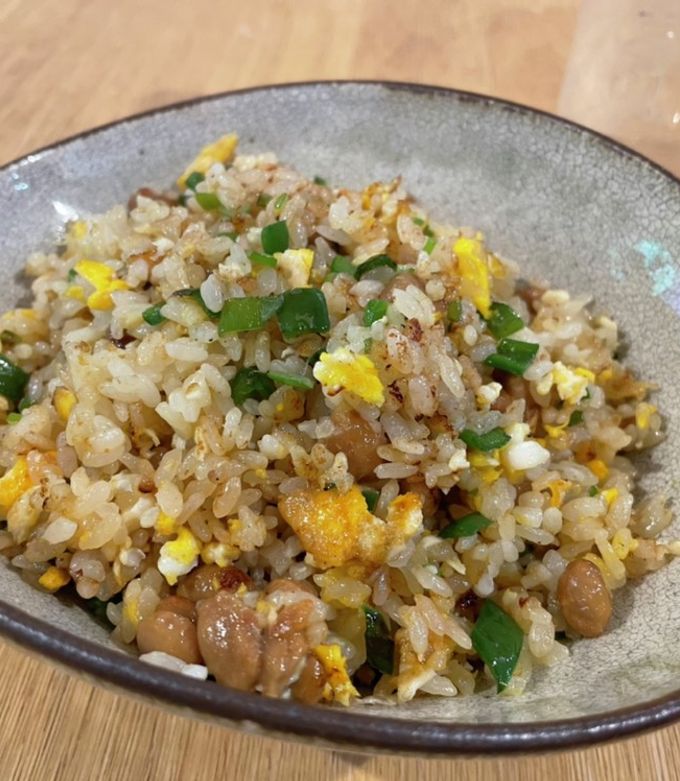 ピーマン納豆チャーハン-レシピのメイン写真