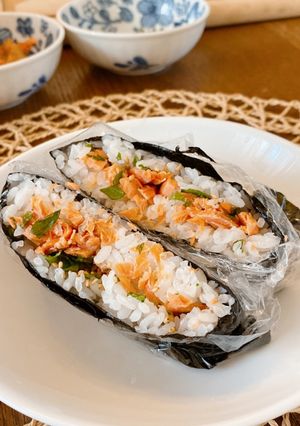 片手でおにぎらず♪-レシピのメイン写真