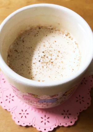 ホッと。シナモンきな粉のミルク-レシピのメイン写真