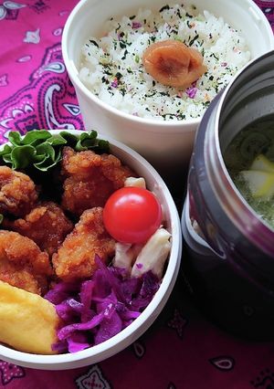 ❜21/2/3 ザンギ弁当-レシピのメイン写真