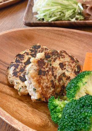 片手でサバ缶ハンバーグ彡-レシピのメイン写真