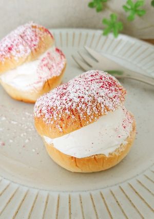 マリトッツォ風クリームパン-レシピのメイン写真