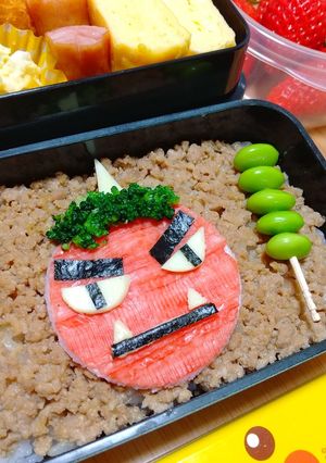 キャラ弁♪鬼さん-レシピのメイン写真