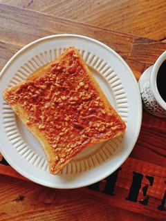 冷凍できるよ★きなこバターナッツトースト-レシピのメイン写真