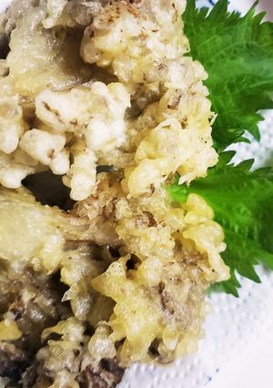 お年寄り絶賛シリーズ☆舞茸☆天麩羅☆-レシピのメイン写真