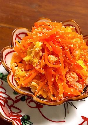たらこのにんじん しりしり-レシピのメイン写真