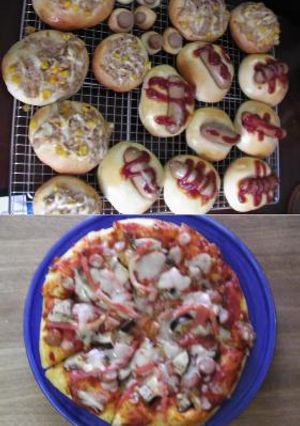 一度で三度おいしい惣菜パン生地-レシピのメイン写真
