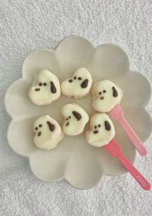 バレンタインに！スヌーピーマシュマロ-レシピのメイン写真